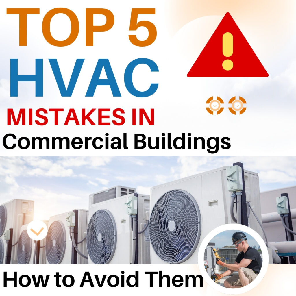 Top 5 HVAC Mistakes in Commercial Buildings (and How to Avoid Them)