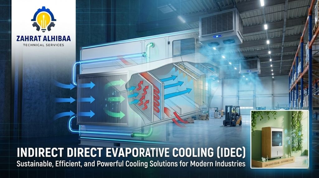 Indirect Direct Evaporative Cooling (IDEC)